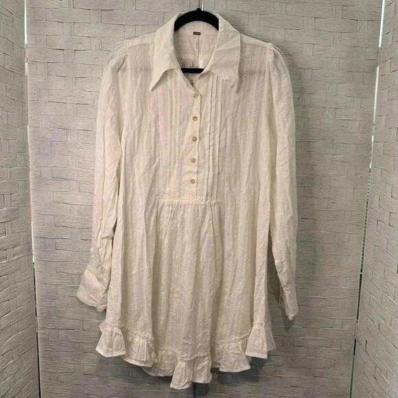 Free People Love Me Truly Cotton
Tunic - Optic White size M NWT - Picture 4 of 8